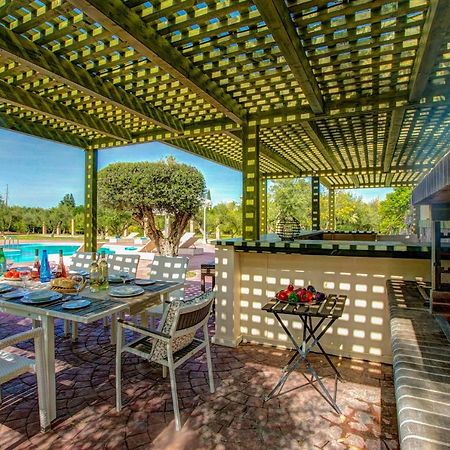 Astarte Villas - Istar Villa With Tennis Court Makhairádhon 외부 사진