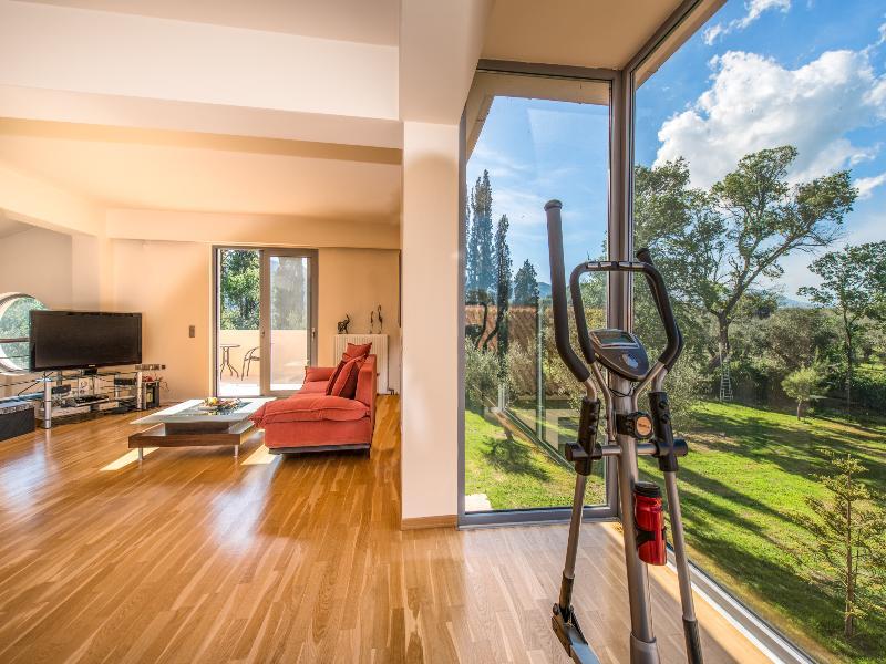 Astarte Villas - Istar Villa With Tennis Court Makhairádhon 외부 사진
